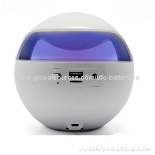 Portable 7-color lights stereo active Bluetooth speaker